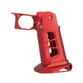 5KU CNC Aluminum Grip Type.7 for Marui Hi-Capa GBB Airsoft (Red)