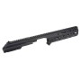 5KU Mk3 Monolithic 1913 Flat Top Handguard for CYMA AKM/AK105 AEG ( 5KU-368-BK )