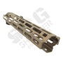 JWI G95K 10 Inch QD Handguard for UMAREX / VFC HK416D / A5 Airsoft Series ( M-LOK ) (BK/DE)