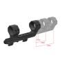 VECTOR OPTICS 30mm 1-Piece Adjustable Extended Picatinny Mount (Free Shipping)