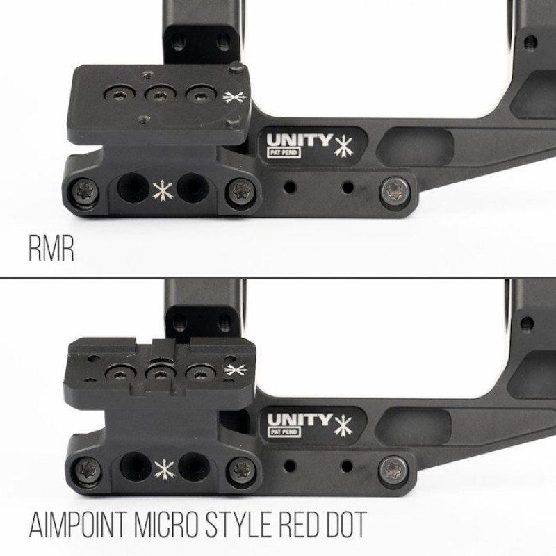 PTS Unity Tactical FAST LPVO Optics Mount Set