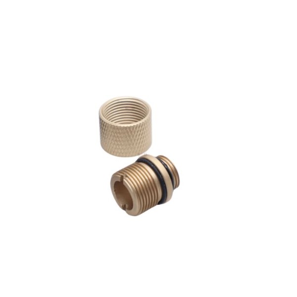 BBT Aluminum Silencer Adapter Set +11 to -14mm (Tan)