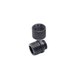 BBT Steel Silencer Adapter Set +11 to -14mm (Black)