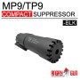 ANGRY GUN MP9/TP9 COMPACT SUPPRESSOR - TRACER VER. (BLACK)