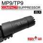 ANGRY GUN MP9/TP9 COMPACT SUPPRESSOR - TRACER VER. (BLACK)