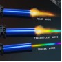 T238 BlueCan + RGB+ Spitfire Tracer Unit For Nerf Darts/Gel Ball Blaster /Airsoft