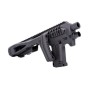 CAA Airsoft MICRO RONI Pistol-Carbine Kit for M17 / M18 GBB Pistol (Black)