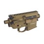 E&C 416A5 Metal Receiver for 416 / M4 AEG Airsoft (Black /Tan)