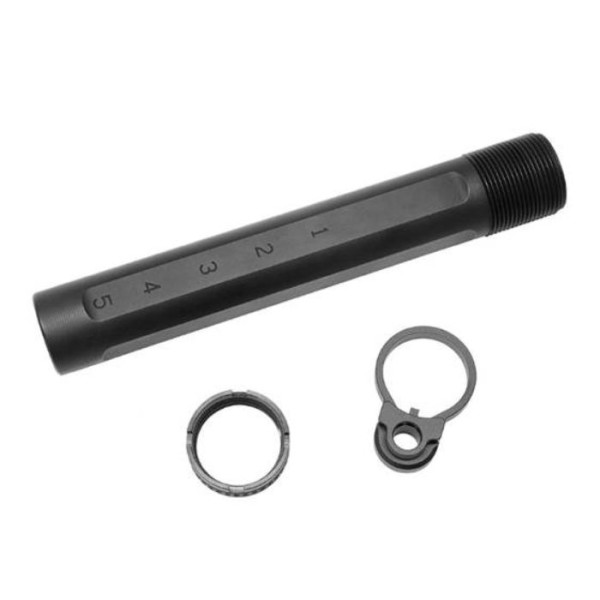 DYTAC SLR Airsoftworks Buffer Tube Assemble with Castle Nut and Endplate For GBB