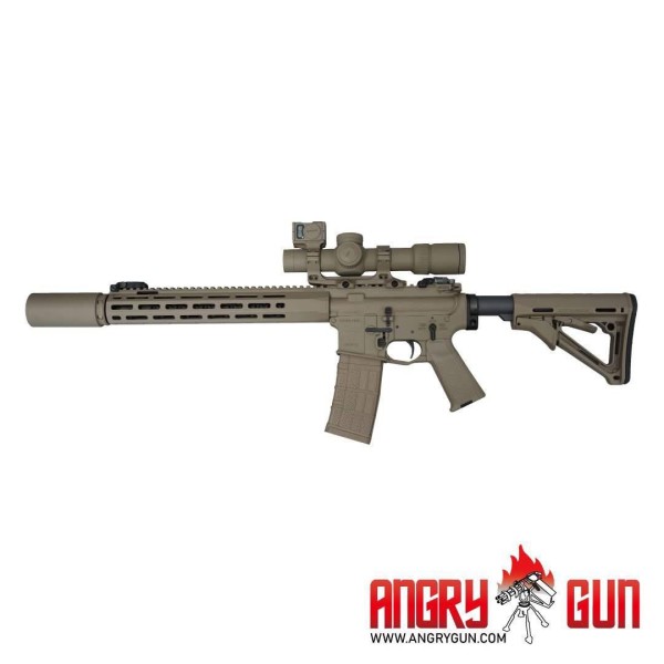 Angry Gun KS1 MWS Conversion Kit For Marui TM MWS GBBR Series Limited DX VER. (CERAKOTE FDE)