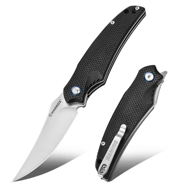 HARNDS Shark Folding Knives- Satin