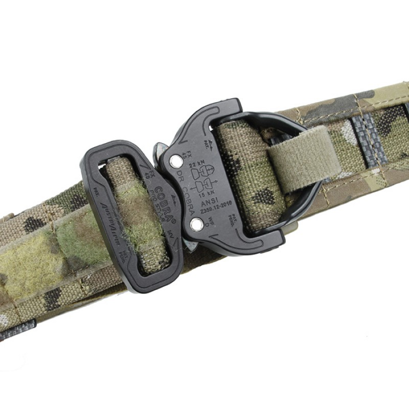 New - Ares Gear Ranger Belt with Cobra Buckle - Black - Size XS or S