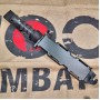 CM Plastic M9 Bayonet with Sheath (rubber blade-BK)