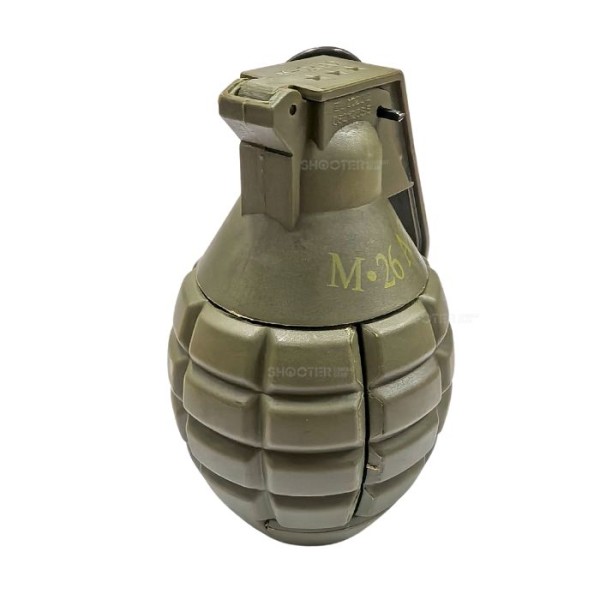 SCG M26 Style Spring-Powered 6mm BB Airsoft Grenade (OD)