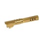 5KU 4.3 Inch Stainless Hexagon Outer Barrel for Marui Hi-Capa 4.3 GBB Airsoft (BK/Gold/ Rainbow)