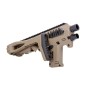 CAA Airsoft MICRO RONI Pistol-Carbine Kit for M17 / M18 GBB Pistol (DE)