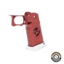 Dream Capa CNC Aluminium INF Grip ( Infinity Diamond Hollow SV Style ) For TM Hi-Capa GBBP Airsoft Series ( Red) 