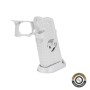 Dream Capa CNC Aluminium INF Grip ( Infinity Diamond Hollow SV Style ) For TM Hi-Capa GBBP Airsoft Series ( Silver) )