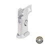 Dream Capa CNC Aluminium INF Grip ( Infinity Diamond Hollow SV Style ) For TM Hi-Capa GBBP Airsoft Series ( Silver) )