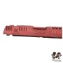 Gunsmith Bros Limcat Multic Cuts 5.1 Single Slide for Marui Hi-Capa GBB (Red)