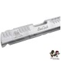 Gunsmith Bros Limcat Multic Cuts 5.1 Single Slide for Marui Hi-Capa GBB (Silver)