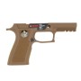 PARA BELLUM  X-Series Carry Medium Grip For SIG AIR / VFC P320 M17 M18 X Carry GBBP(TAN)