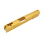 5KU Infinity Style CNC Aluminum Slide for Marui Hi-Capa 5.1 Airsoft (Gold)