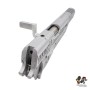 Gunsmith Bros Limcat Style Saber Cat Open Slide Set For Marui TM Hi-Capa GBBP Series (Silver)