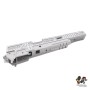 Gunsmith Bros Limcat Style Saber Cat Open Slide Set For Marui TM Hi-Capa GBBP Series (Silver)