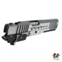 Gunsmith Bros SV Formula Sight Tracker Standard Slide Set For Marui TM Hi-Capa GBBP Series (Grey 2 TONE)