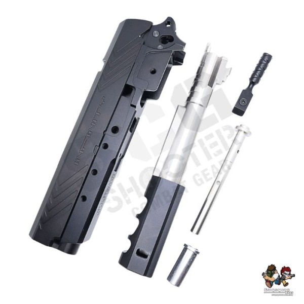 Gunsmith Bros SV IMM SPIDER Full Set w/172 Sight Mount For Marui TM Hi-Capa GBBP Series (Black)