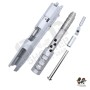 Gunsmith Bros SV IMM SPIDER Full Set w/172 Sight Mount For Marui TM Hi-Capa GBBP Series (Silver)