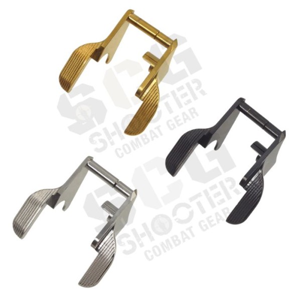 5KU Stainless Thumb Safety-Ambi for Marui Hi-Capa GBB Airsoft