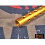 SLONG Aluminum extension M4 outer barrel Type F (117mm-Gold