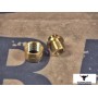 COWCOW A01 Silencer Adapter +11 to -14mm - Gold