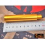 SLONG Aluminum extension M4 outer barrel (86mm-Golden)