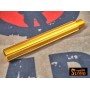 SLONG Aluminum extension M4 outer barrel Type B (116mm-Golden)