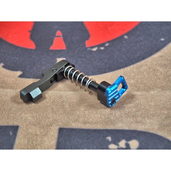 BD CNC Magazine Catch For AEG M4 (Blue)