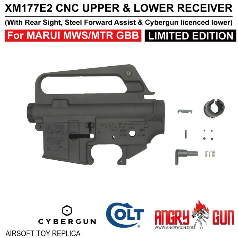 ANGRY GUN XM177E2 MWS CONVERSION KIT FOR MARUI MWS/MTR GBB 