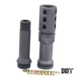 BBT Steel Extend Outer Barrel W/ Steel Flash hider For VFC M249 GBB Airsoft (Short)