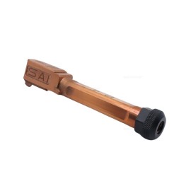 T PRO&T Match Grade Threaded Barrel -14mm CCW (ROSE Gold) For TM G19