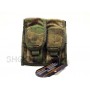 Flyye MOLLE Double M4/M16 Mag Pouch Ver.FE (A-TACS FG)