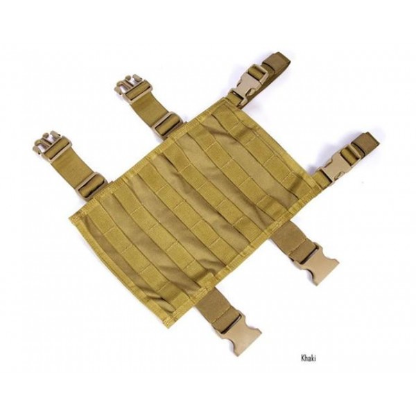 Flyye Molle Right-Angle Leg Panel (KHAKI)