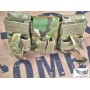 FLYYE Combo Tri-M4/Dual 9mm MAG Pouch (500D-Multicam)