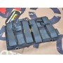 EMERSON Modular Triple Open Top Magazine Pouch (BK) (FREE SHIPPING)