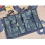 EMERSON 5.56 Triple Open Top Magazine Pouch (Multicam Black-FREE SHIPPING)