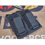 EMERSON 5.56&Pistol Double Open Top Magazine Pouch (Black)