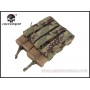 EMERSON Modular Open Top Double 5.56 MAG Pouch (Khaki) (FREE SHIPPING)