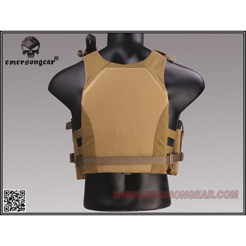 Emerson LV-MBAV Plate Carrier Body Armor Tactical Vest Lightweight w/ Mag  Pouch