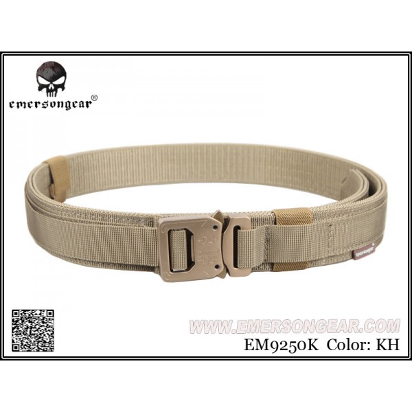 EMERSON Hard 1.5 Inch Shooter Belt (KHAKI)